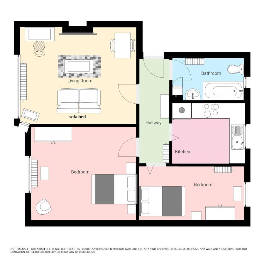 Great Spacious 2 Bedroom Flat Hendon Eksteriør billede
